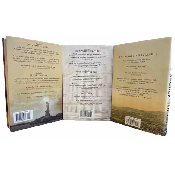 JEFFREY ARCHER Lot Of 3 Hardcover 1st Ed. Books (Sin Fath, Best Kept &Tell Tale) - Picture 2 of 6